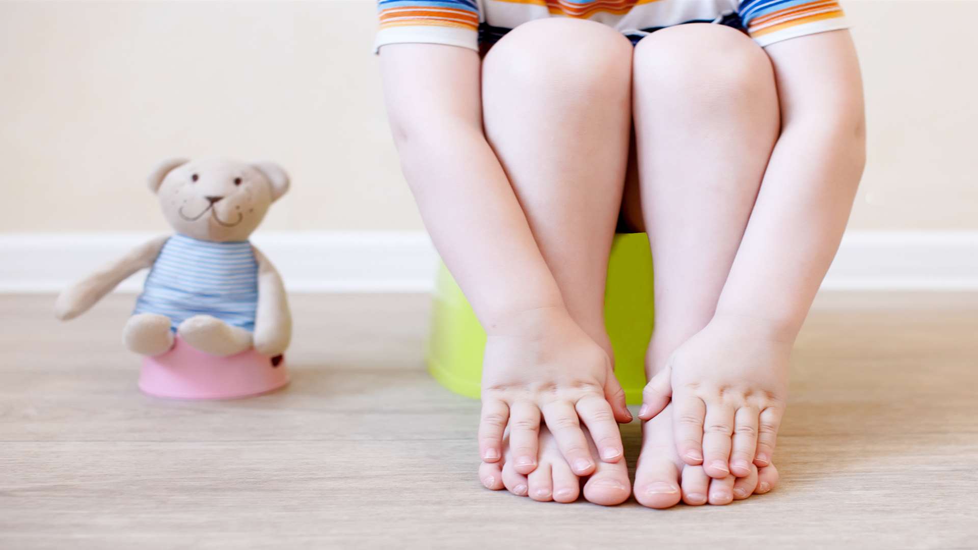 Potty-training readiness occurs at a different age for every child
