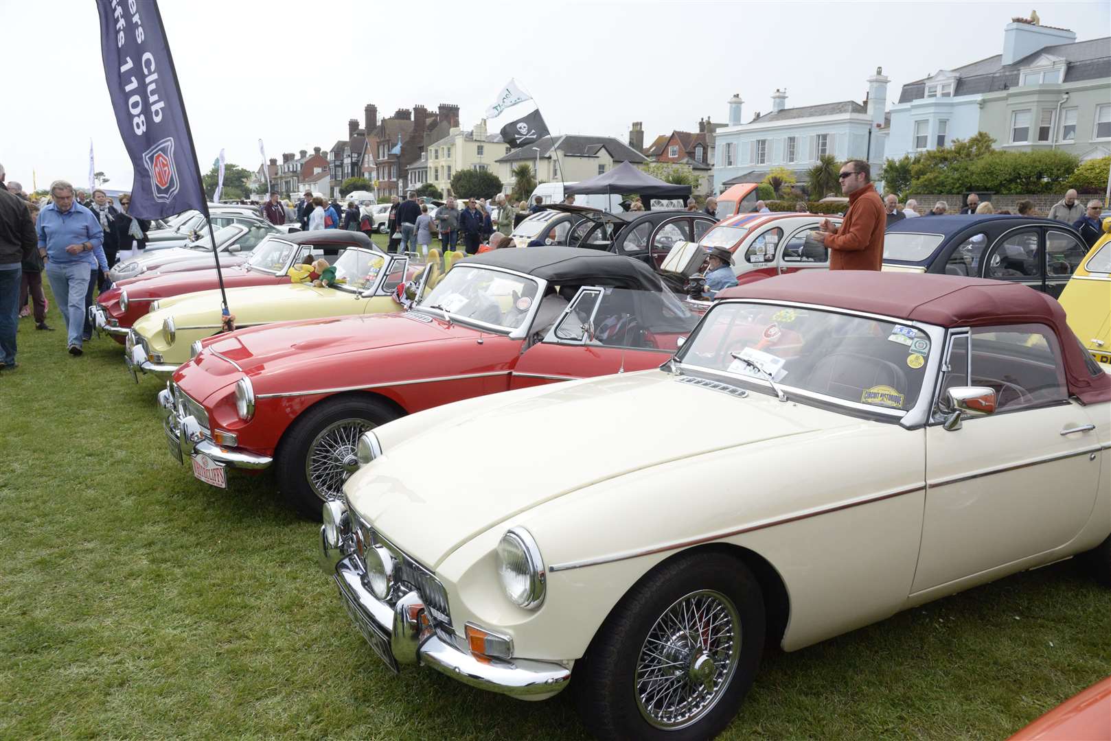 MG's on display during the Deal Classic Car Show last year