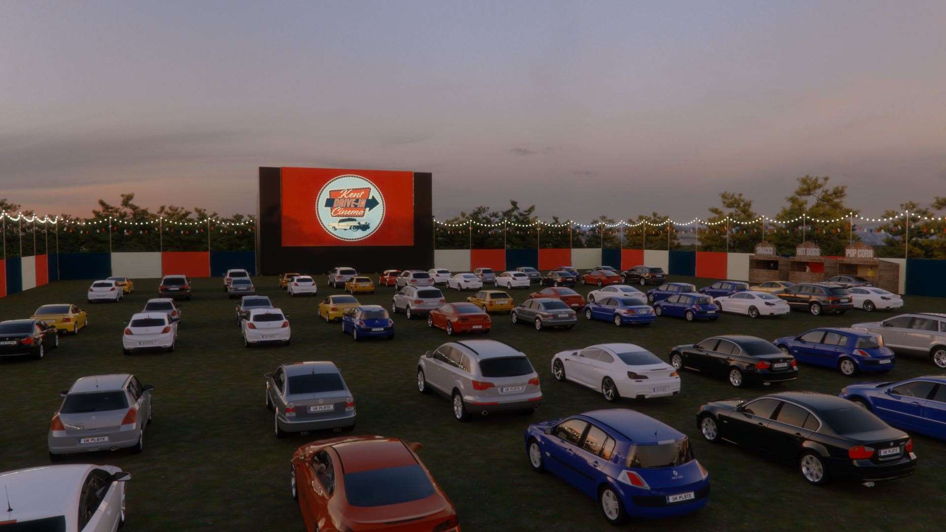Catch a film at the drive-in cinema this weekend