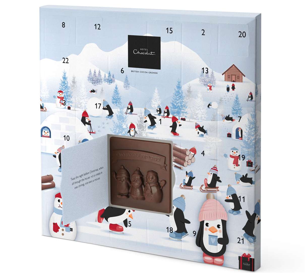 Up to Snow Good Chocolate Advent Calendar