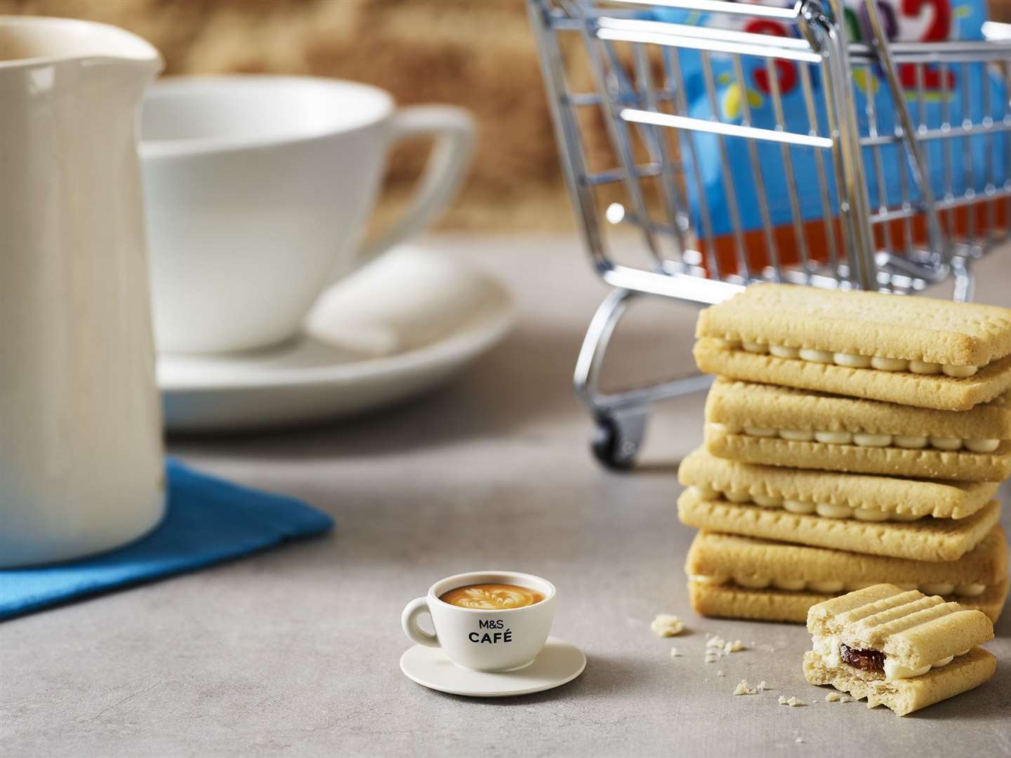 There are 25 miniatures to collect including this tiny coffee cup