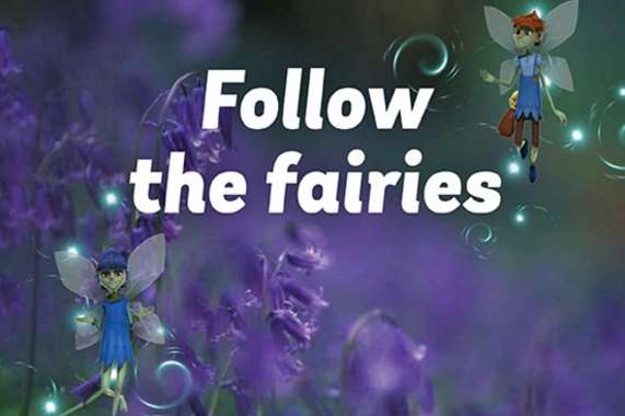 Follow the fairies in the bluebell woods of The Woodland Trust