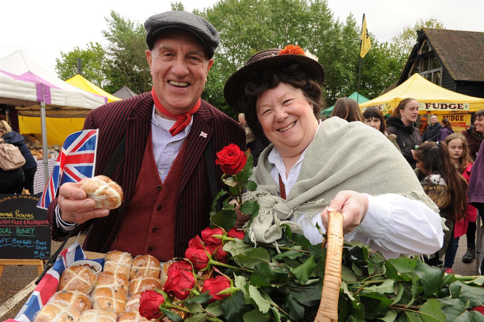 Nick Baines and Elaine Higham pictured at last year's event