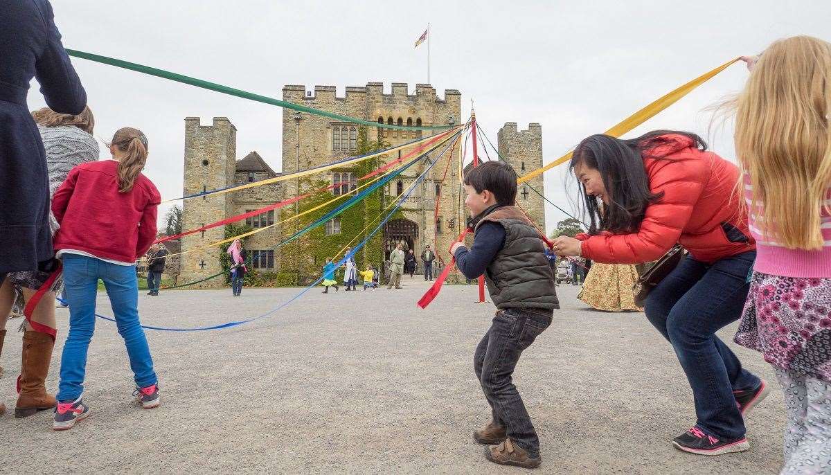 There are lots of family-friendly activities taking place at Hever Castle this bank holiday weekend. Picture: Hever Castles and Gardens