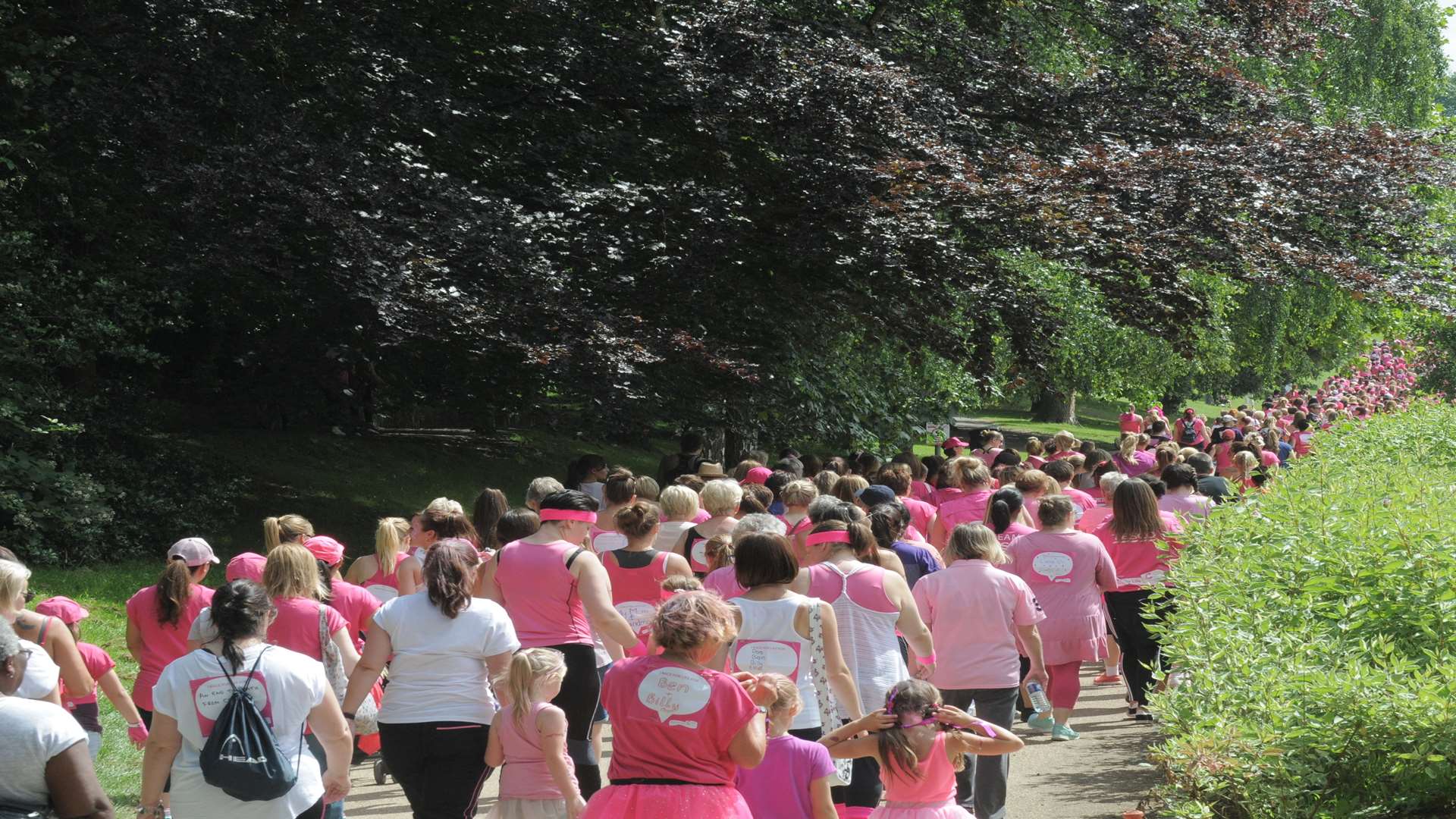 Last year's Race For Life at Mote Park