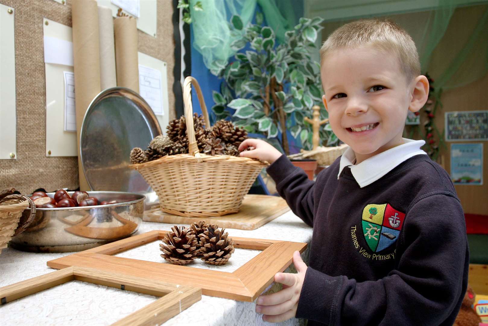 Each year we like to capture reception children's first moments in school