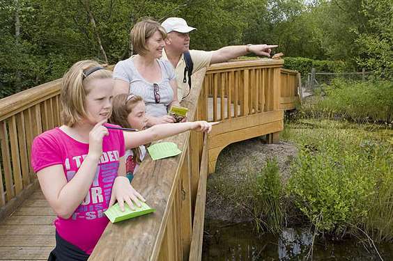 Having fun at Shorne Woods