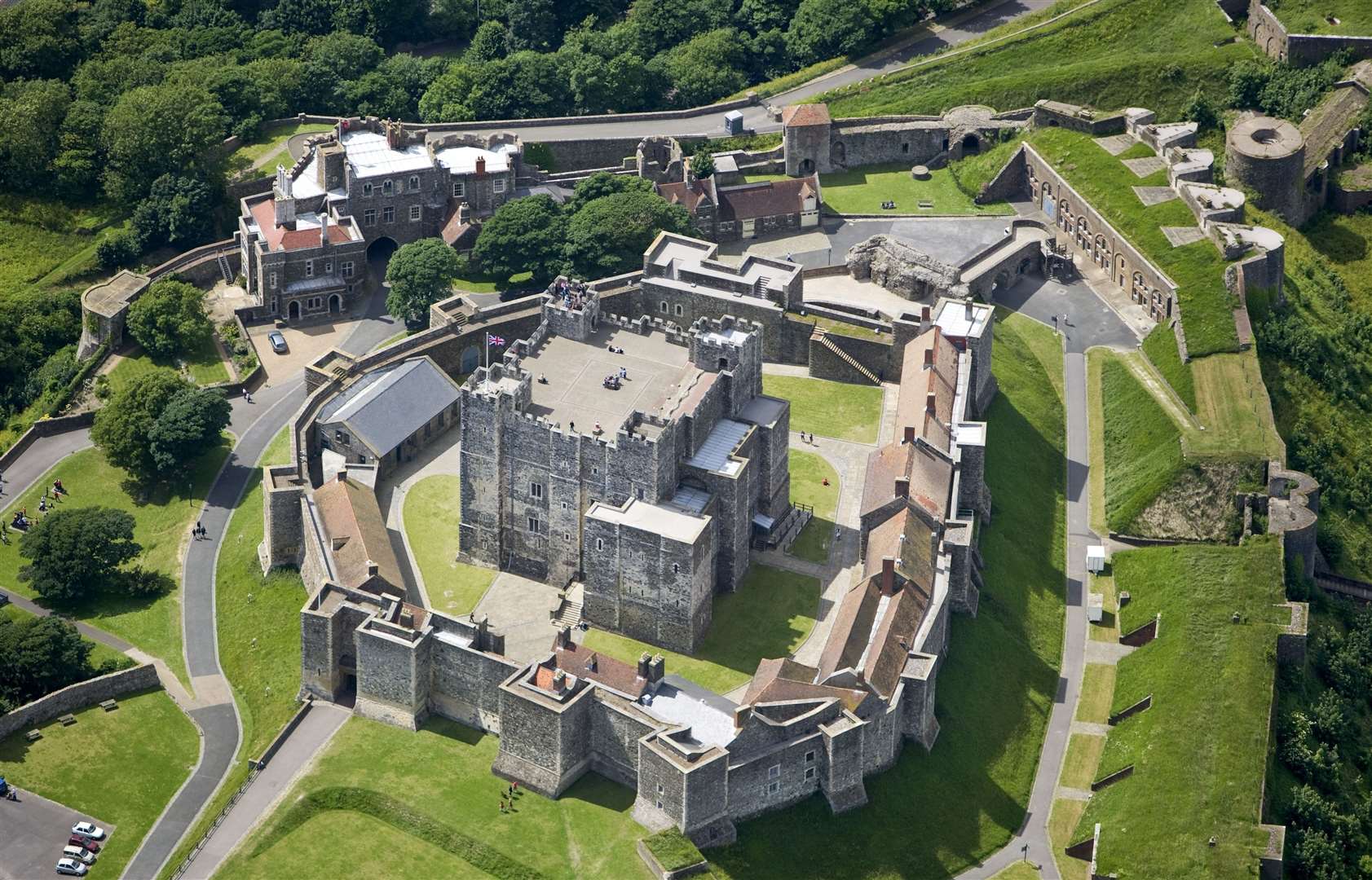 There’s no better place to discover Kent’s medieval history than Dover Castle. Picture: English Heritage