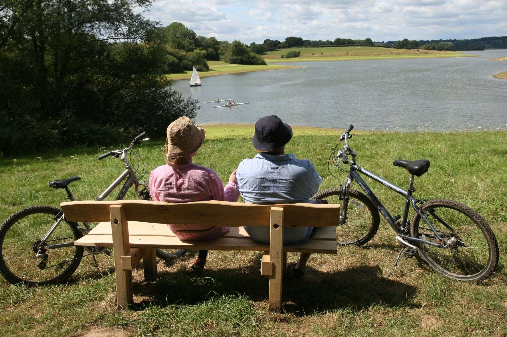 Bewl Water offers walking and cycling routes for visitors