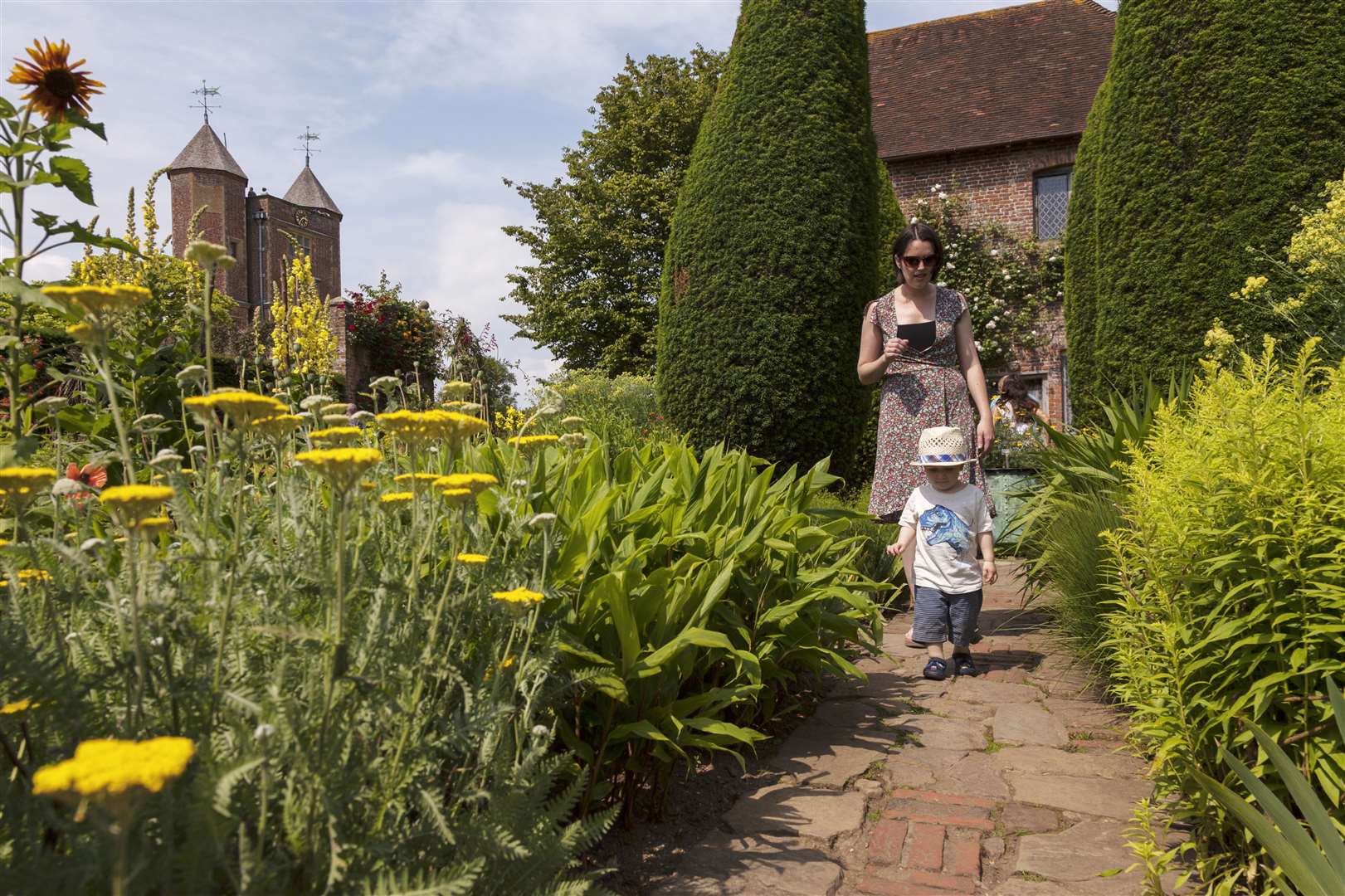 Enjoy the gardens at Sissinghurst Castle this summer Picture: National Trust/Arnhel de Serra