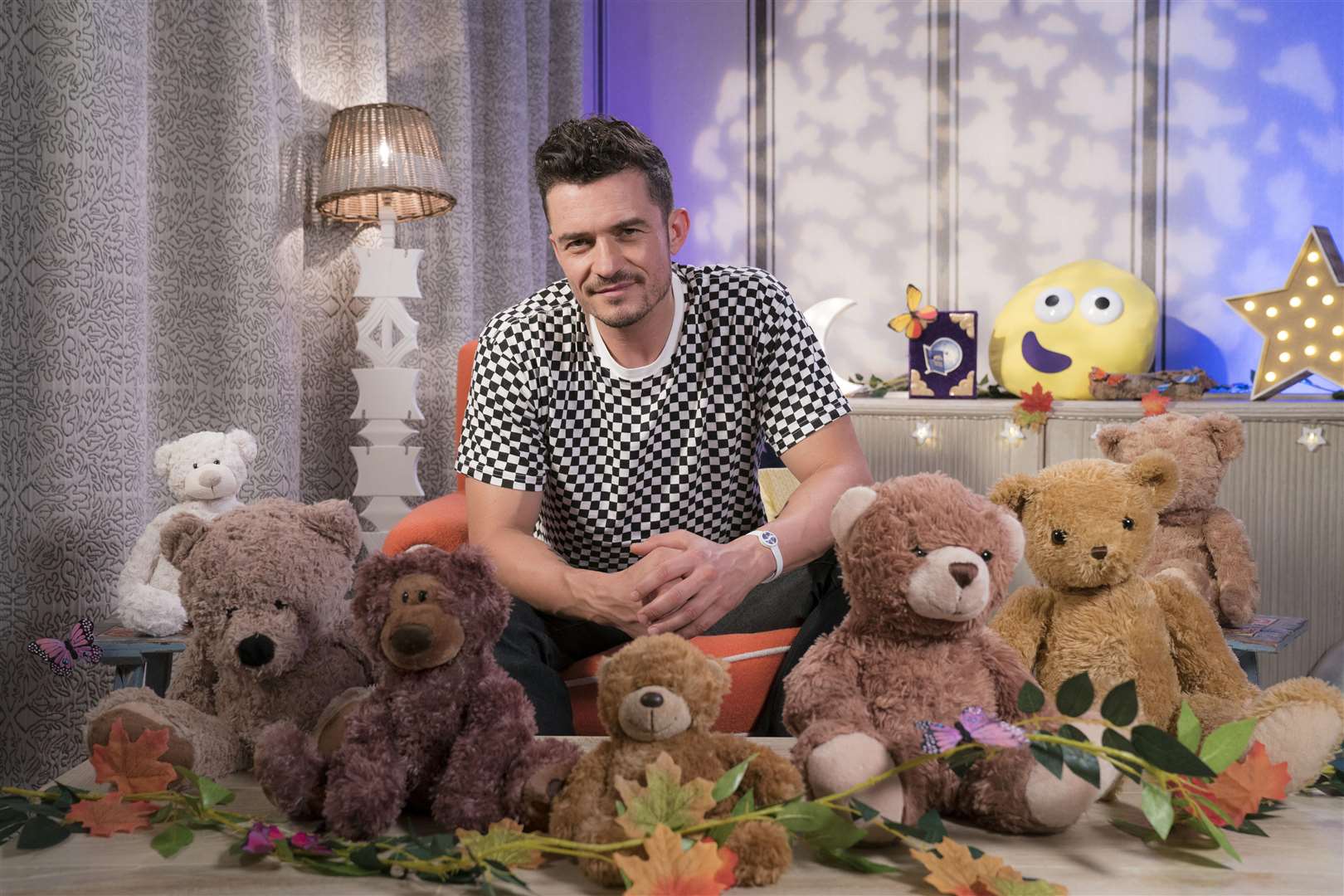 Orlando Bloom to read a Cbeebies bedtime story in November. Picture courtesy of BBC Pictures