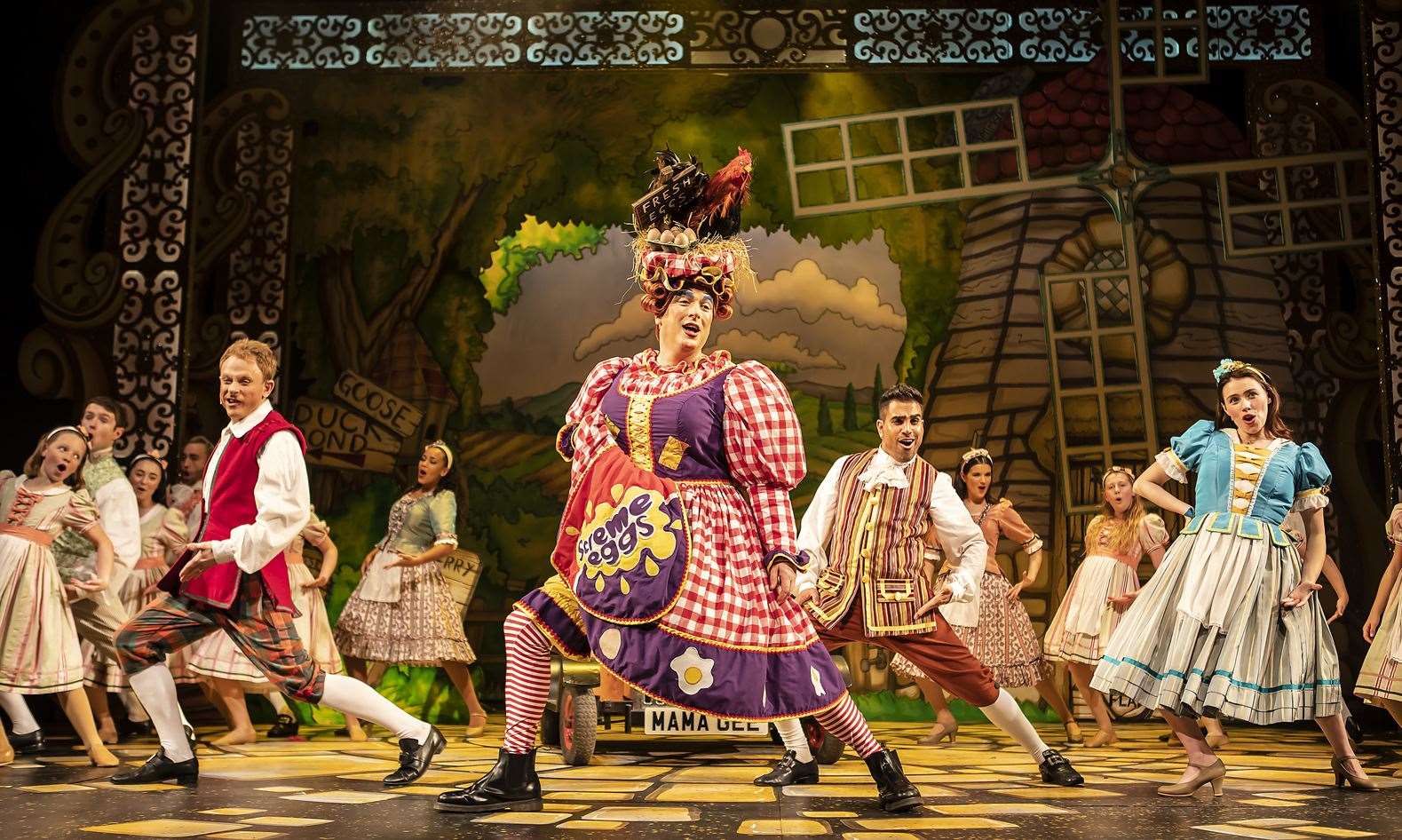 Mother Goose at the Marlowe Theatre, Canterbury Picture: Pamela Raith Photography