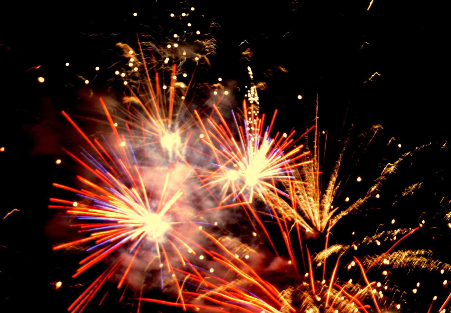 Fireworks at Minster Primary School, Sheppey