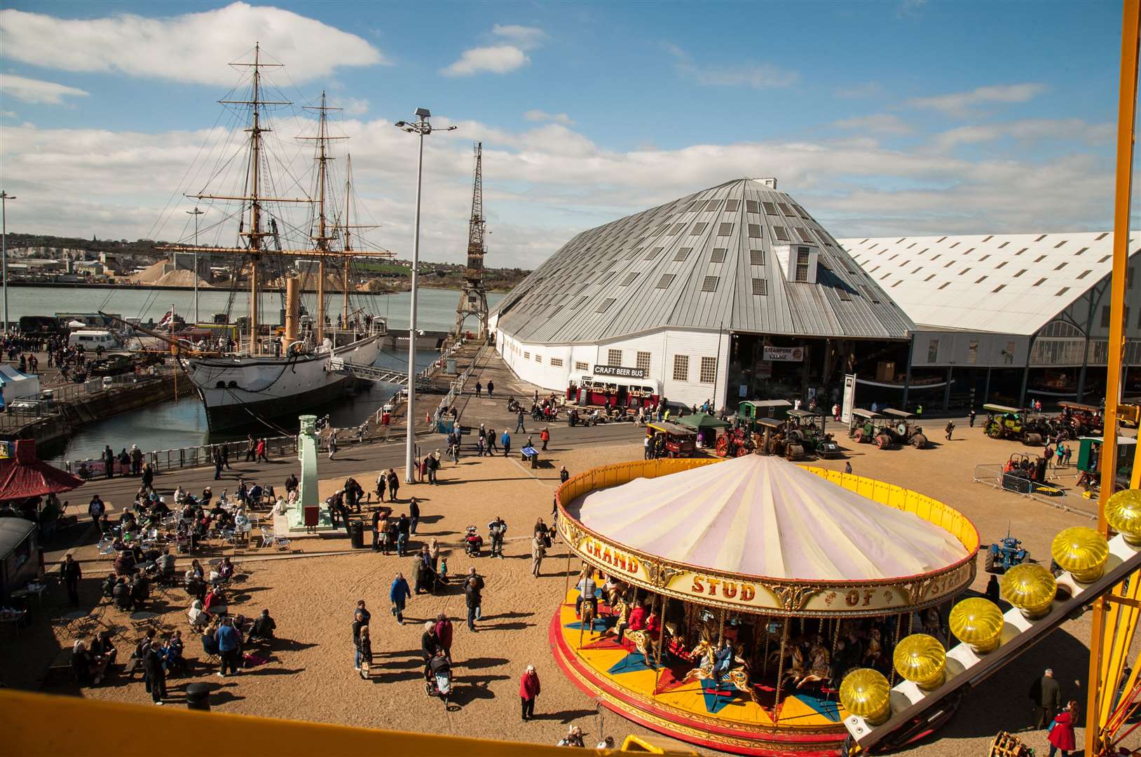 Chatham Historic Dockyard's Festival of Steam and Transport