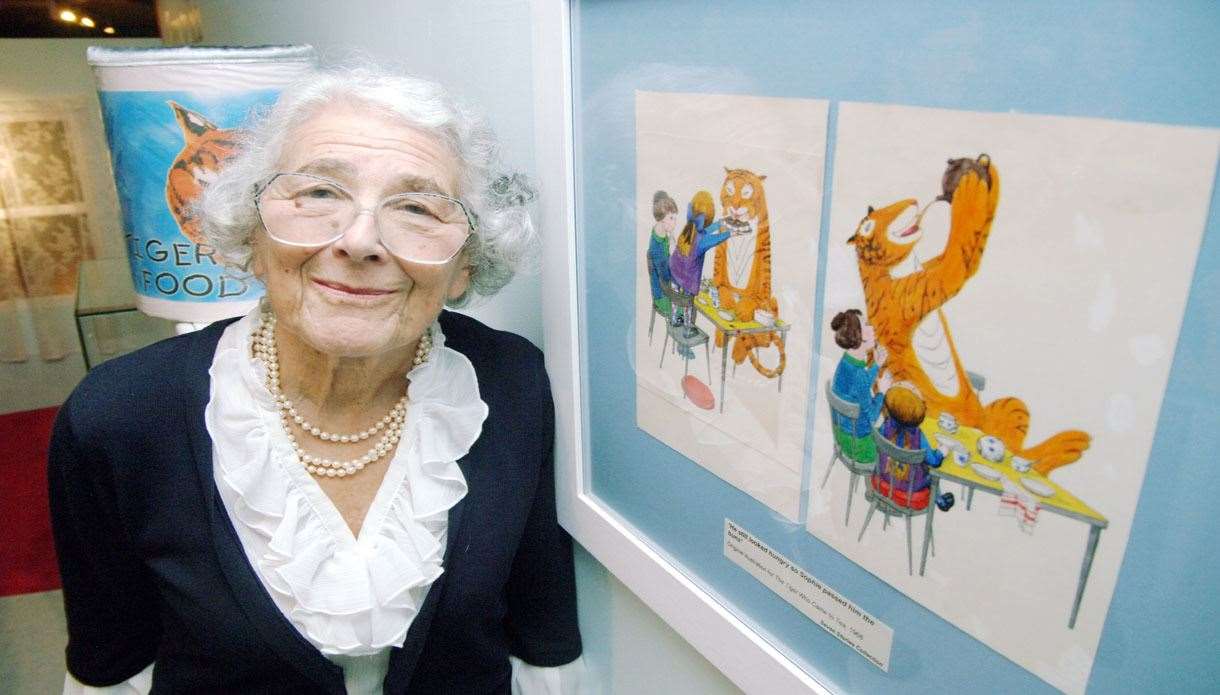 The Tiger Who Came To Tea exhibition with the National Trust will see Judith Kerr's original artwork go on display
