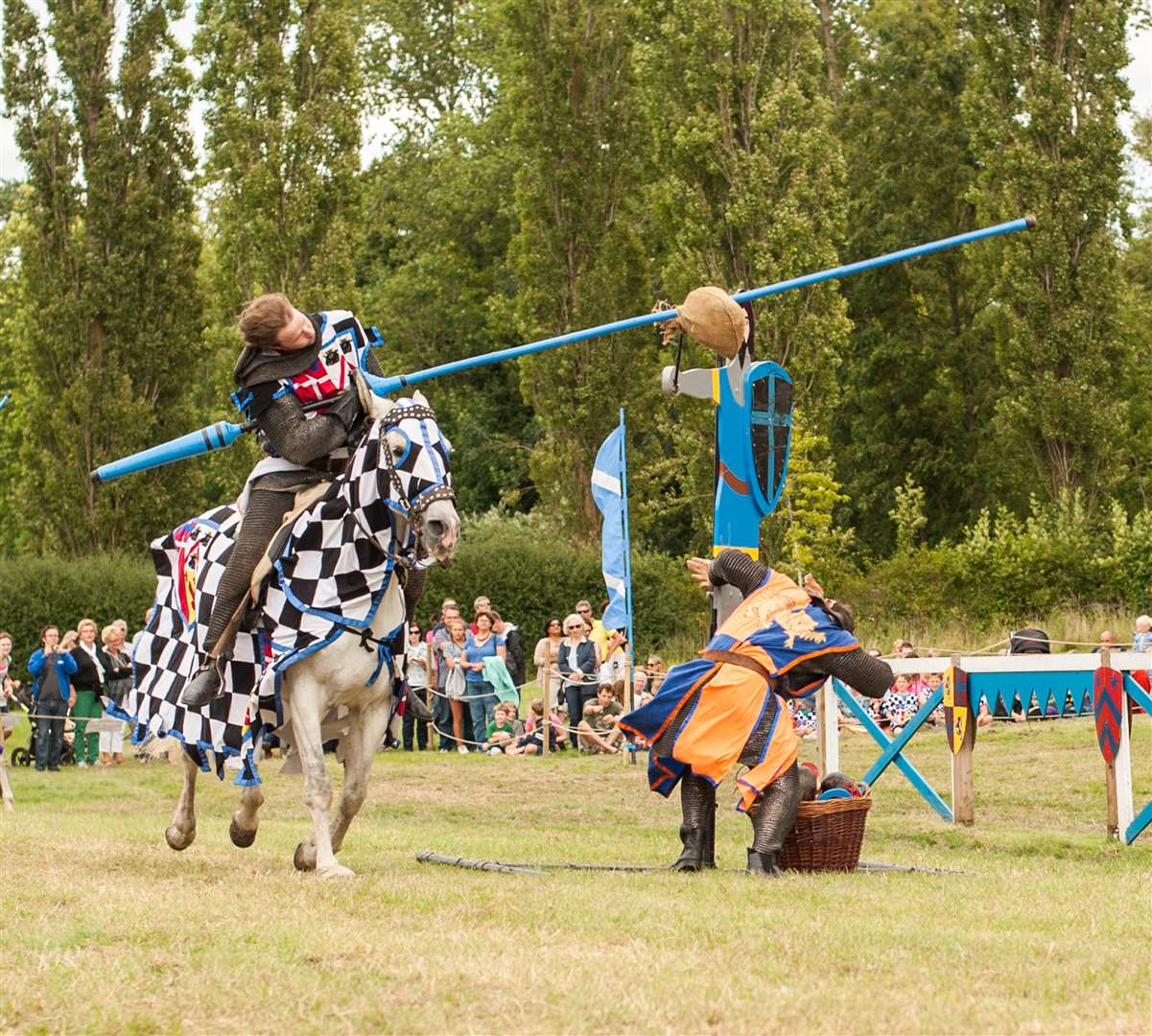 Jousting at Hever Castle