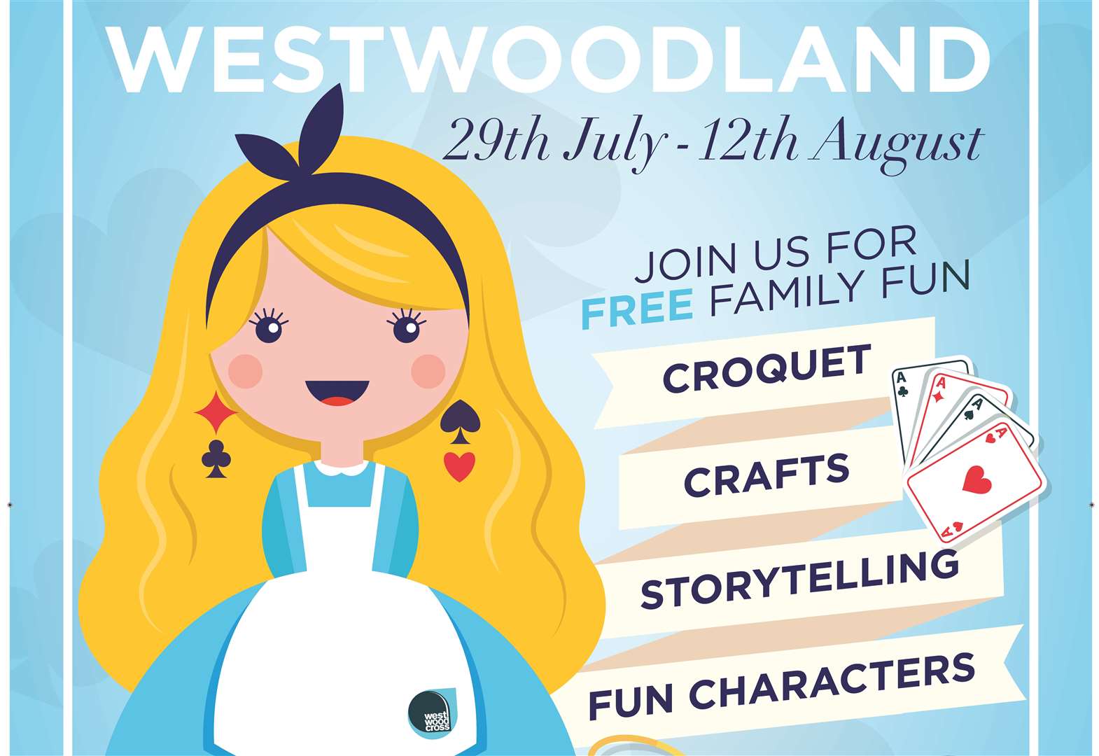 Westwood Cross summer holiday activities in include Alice in