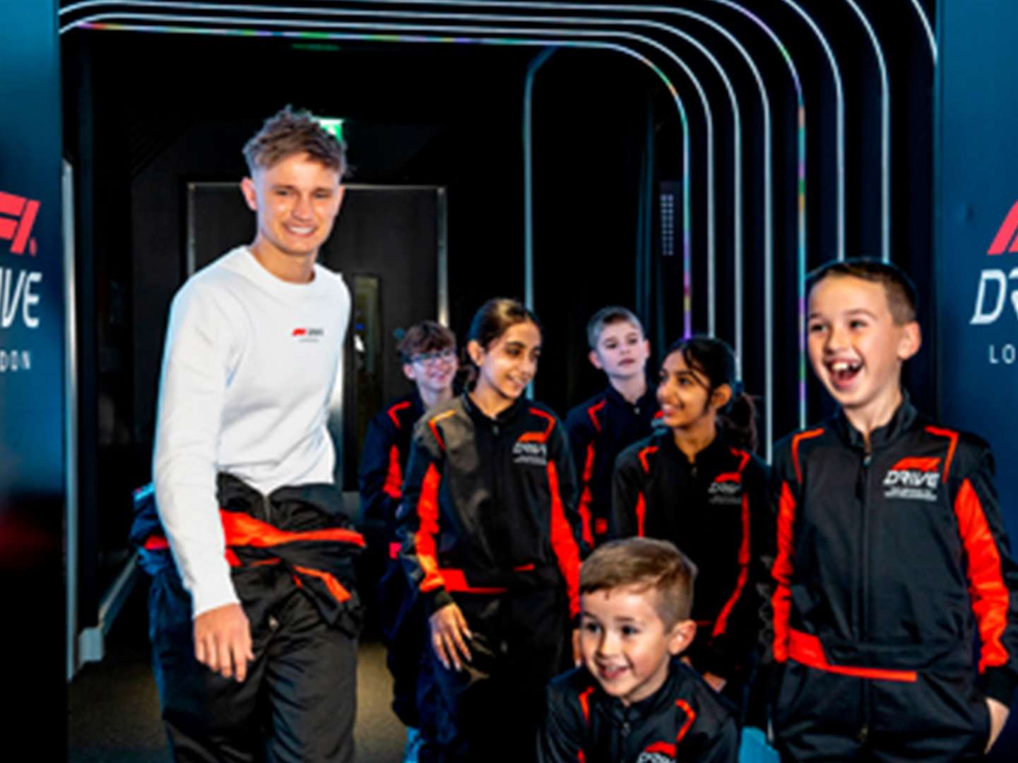 Step into the heart of the racing excitement at the F1 DRIVE fan zone