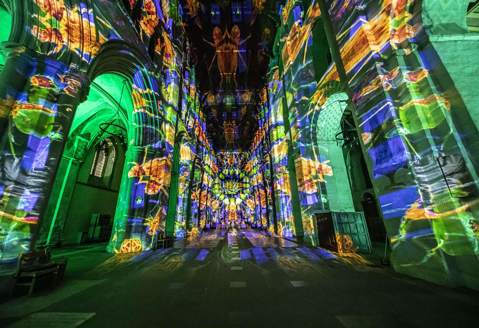 Life light show, from the Luxmuralis team behind last year’s Space