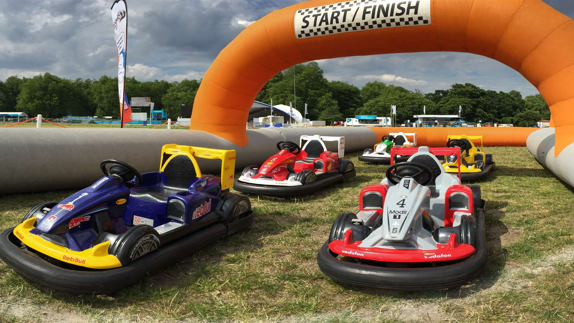 Bluewater is hosting a children's motorsport event