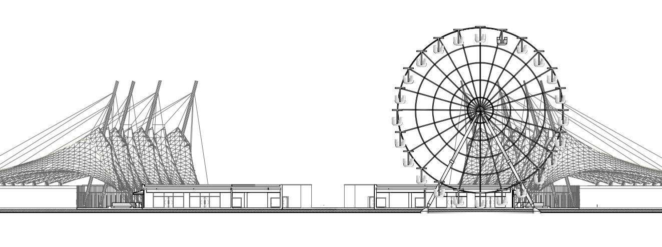 Plans have been submitted to install a Ferris wheel at Ashford Designer Outlet. Picture: Ashford Designer Outlet