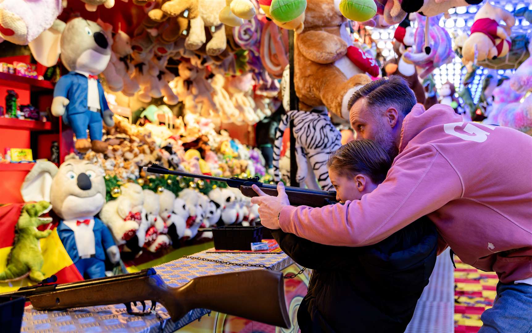 The attraction costs £3 to enter, with ride tokens costing an additional fee. Picture: UMPF