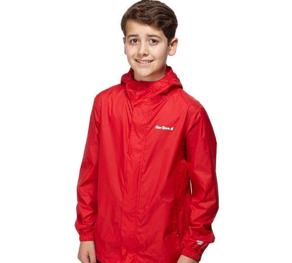 This Peter Storm Boys Packable Waterproof Jacket Kids Coat is on offer for just £8.