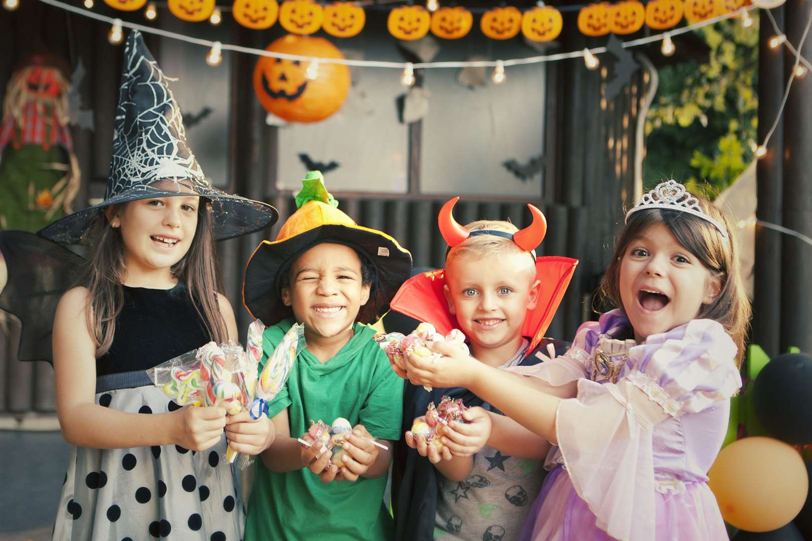 Families are being asked to not take children trick or treating