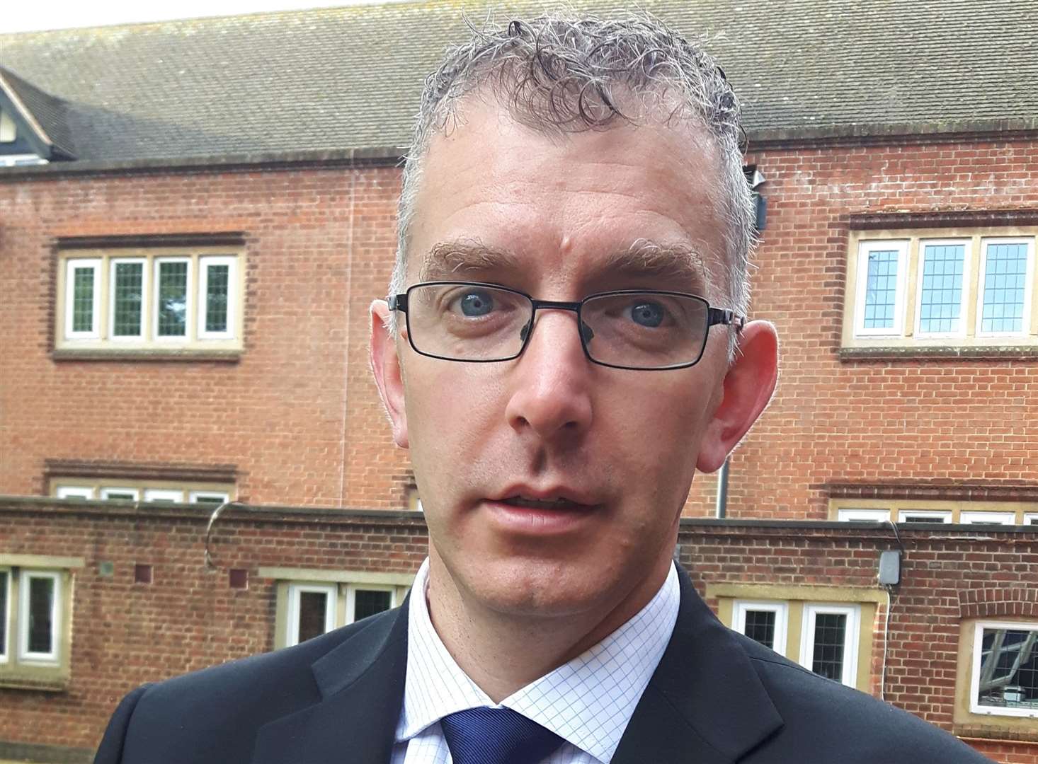 Maidstone Grammar headmaster Mark Tomkins is delighted the extension has been approved