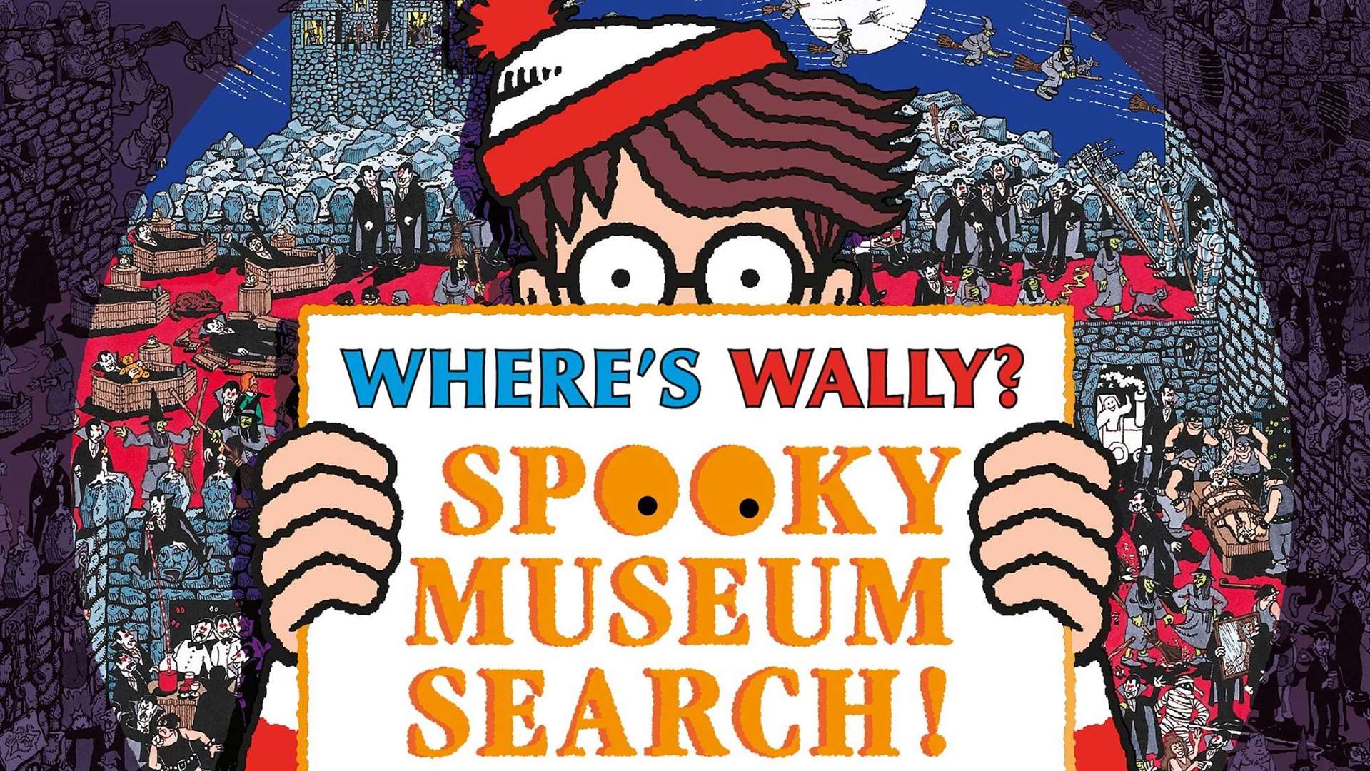Where's Wally Spooky Museum Search is happening this weekend