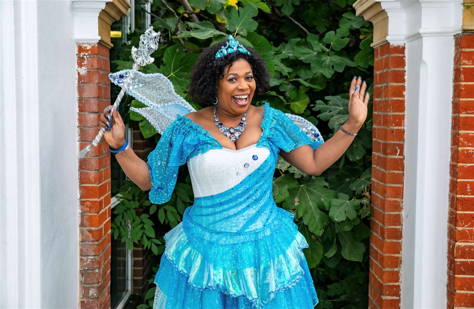 Brenda Edwards will star as the Fairy Godmother in Cinderella at the Churchill Theatre. Picture: Danny Kaan