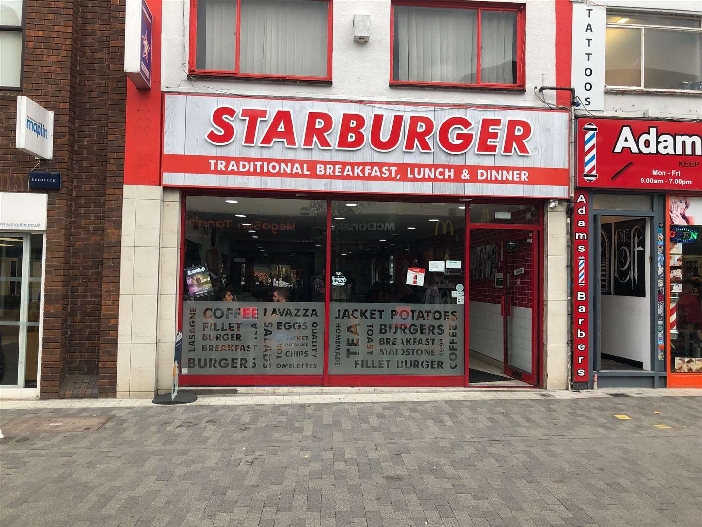 Starburger, such as this one in Maidstone, is not just all about its burgers