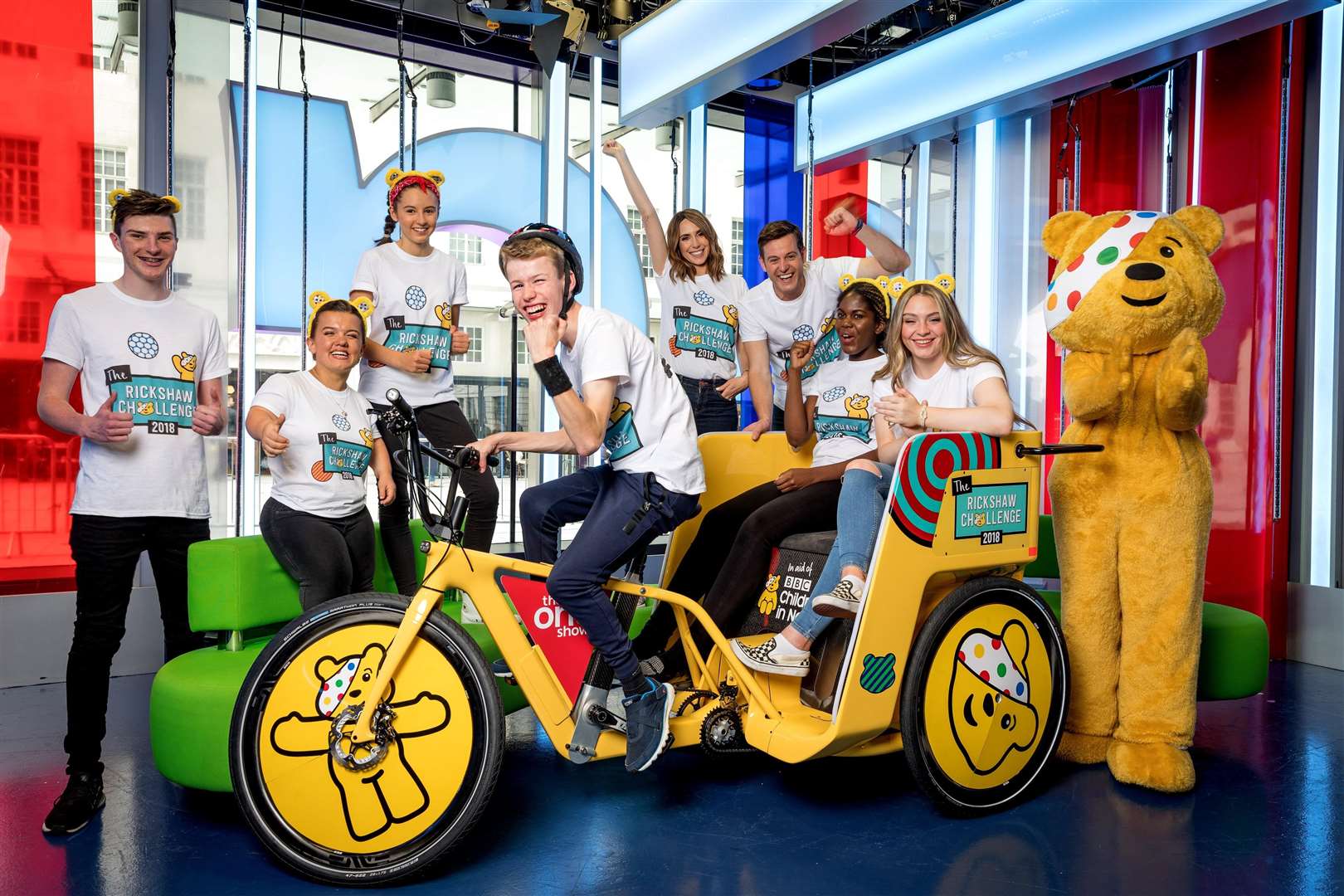One Show's Rickshaw Challenge will raise money for Children in Need