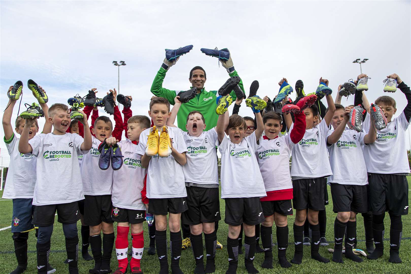 Football Rebooted will recycle outgrown and unwanted boots and pass them to children who need them