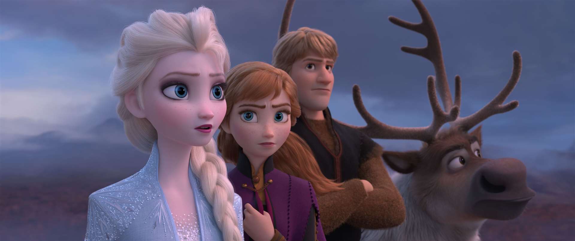 The cast of Frozen are back this weekend in Frozen 2. Picture credit:PA Photo/Disney. All Rights Reserved.