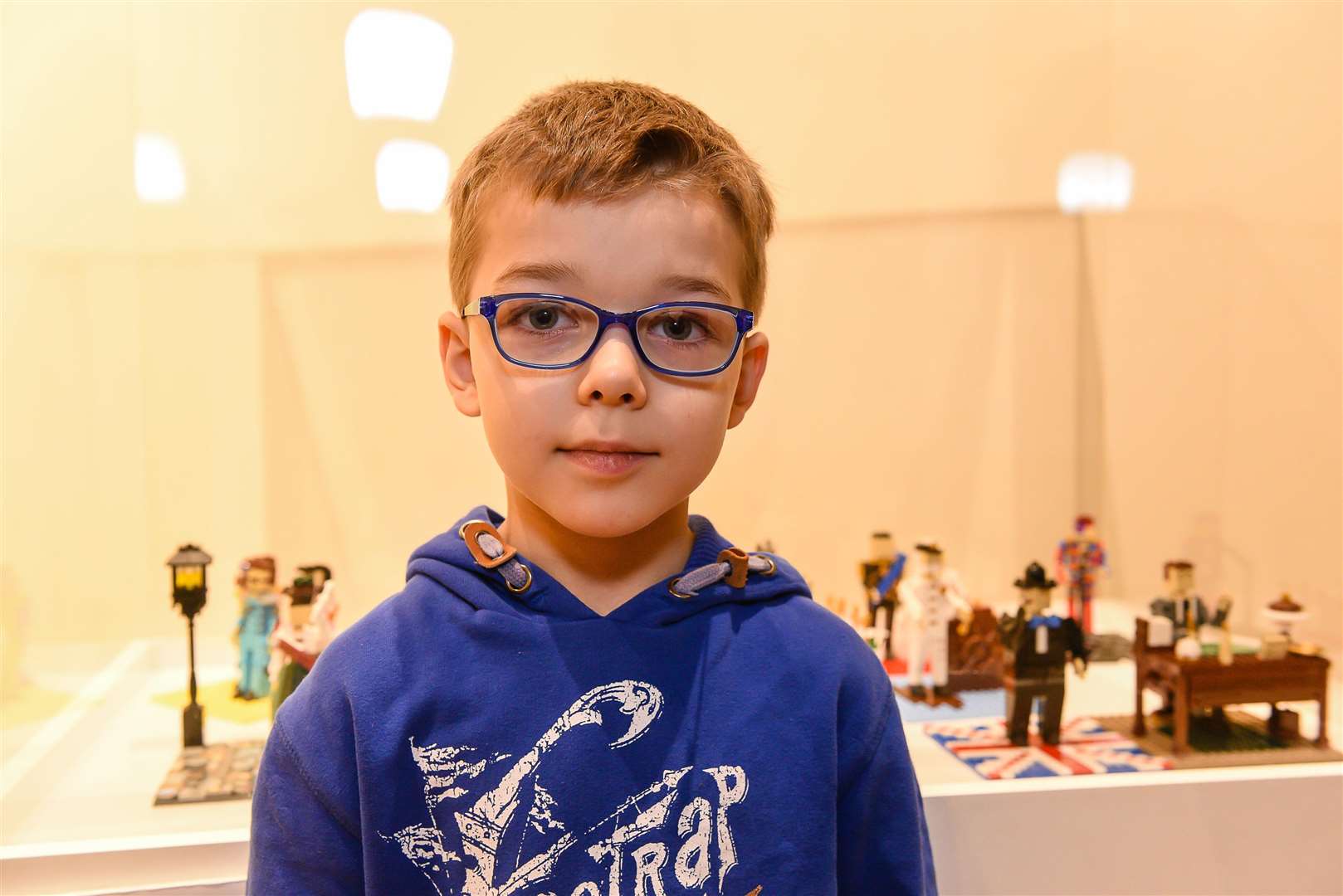 Children and their parents have been flocking to see the LEGO displays in Canterbury
