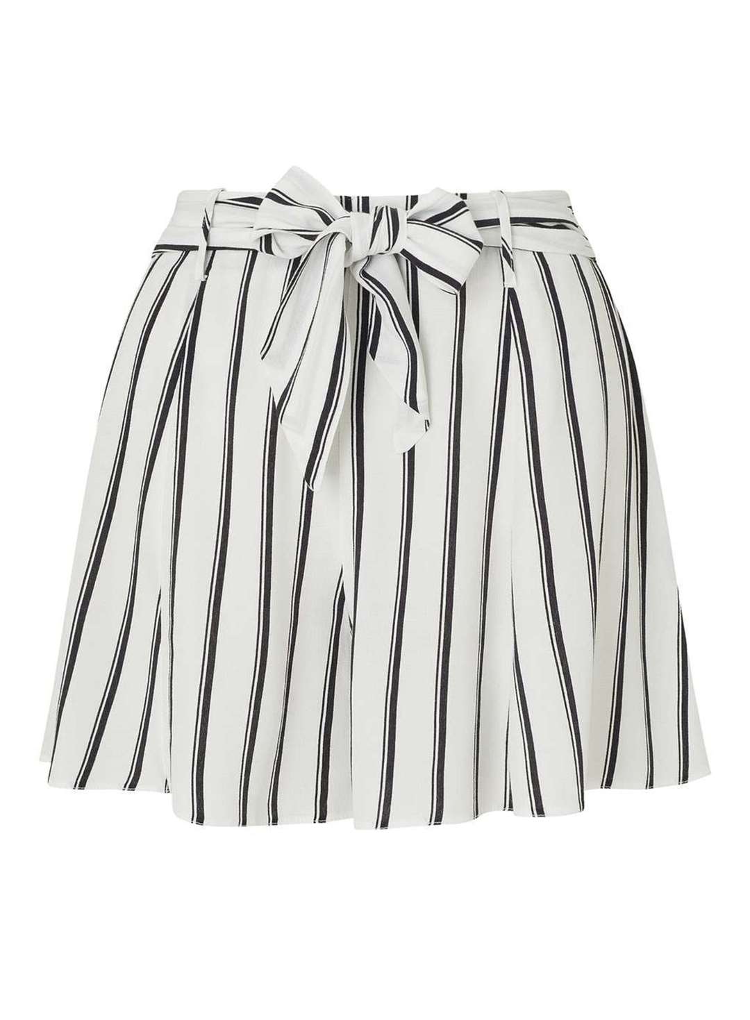 Miss Selfridge Stripe Flippy Shorts, £25