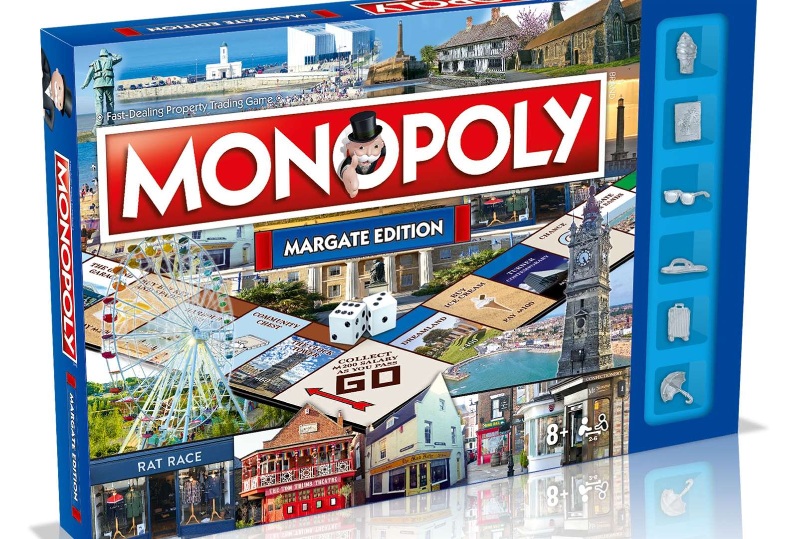 Margate's edition of the Monopoly game