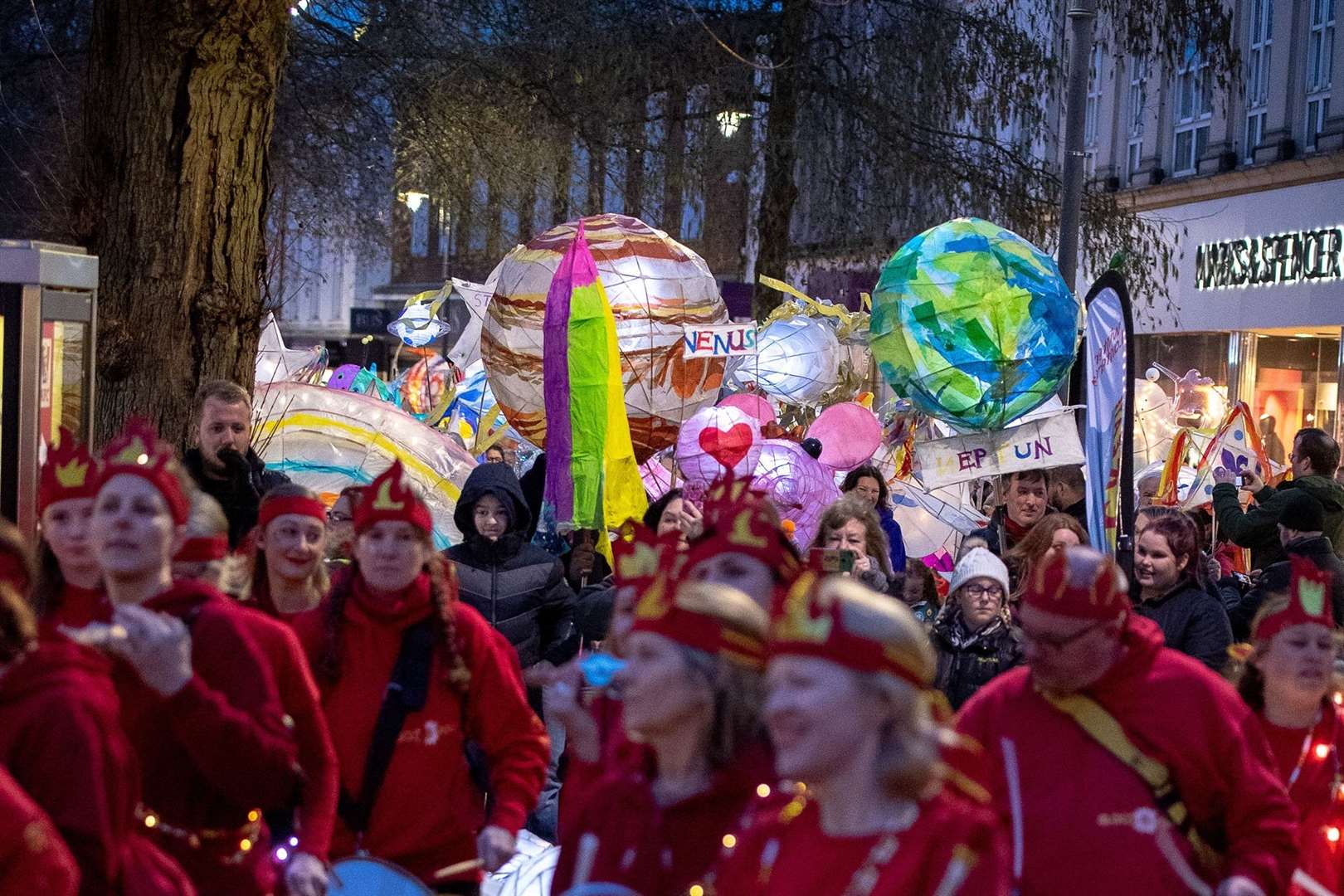 The lantern parade is on Saturday evening. Picture credit: Capture Me Happy