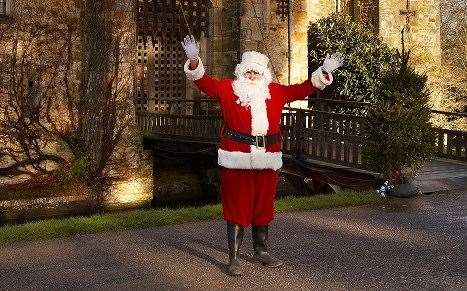 Father Christmas is returning to Hever Castle this year