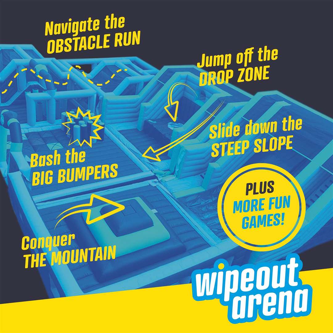 Wipeout Arena is coming to Sittingbourne