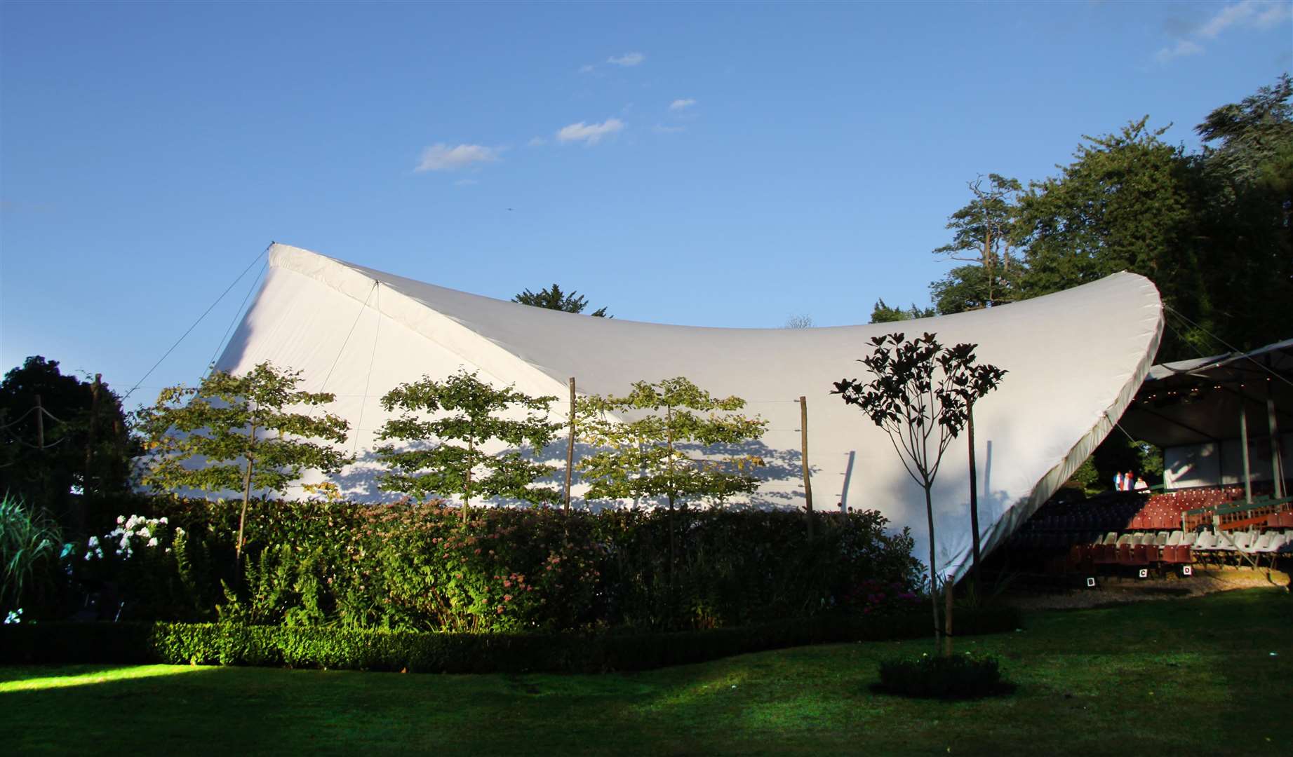 Festival Theatre at Hever Castle is extremely popular with visitors