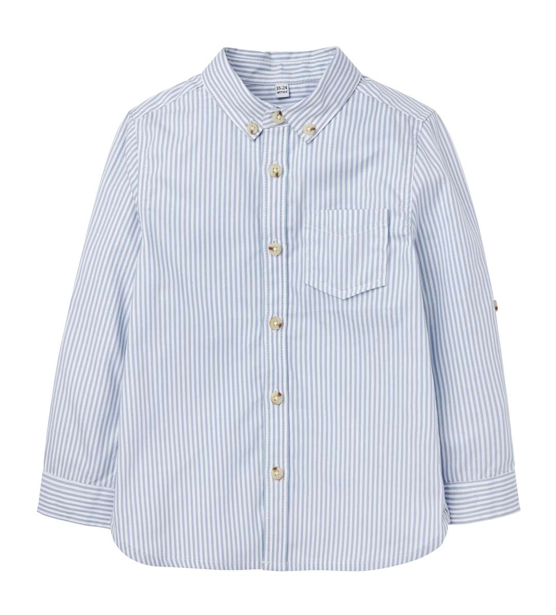 M&S Pure Cotton Striped Oxford Shirt, 3 months - 7 years, from £10