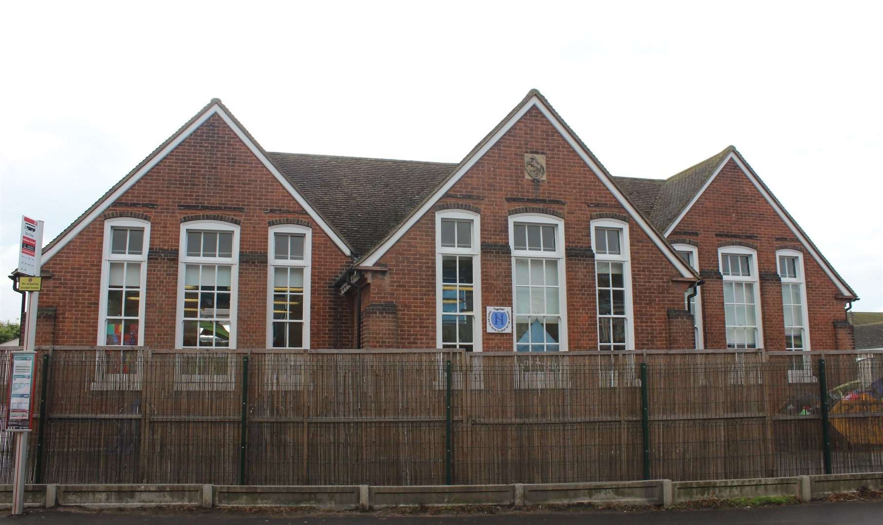 The empty Halfway Houses primary school at Halfway could be used temporarily for a new Sheppey secondary school