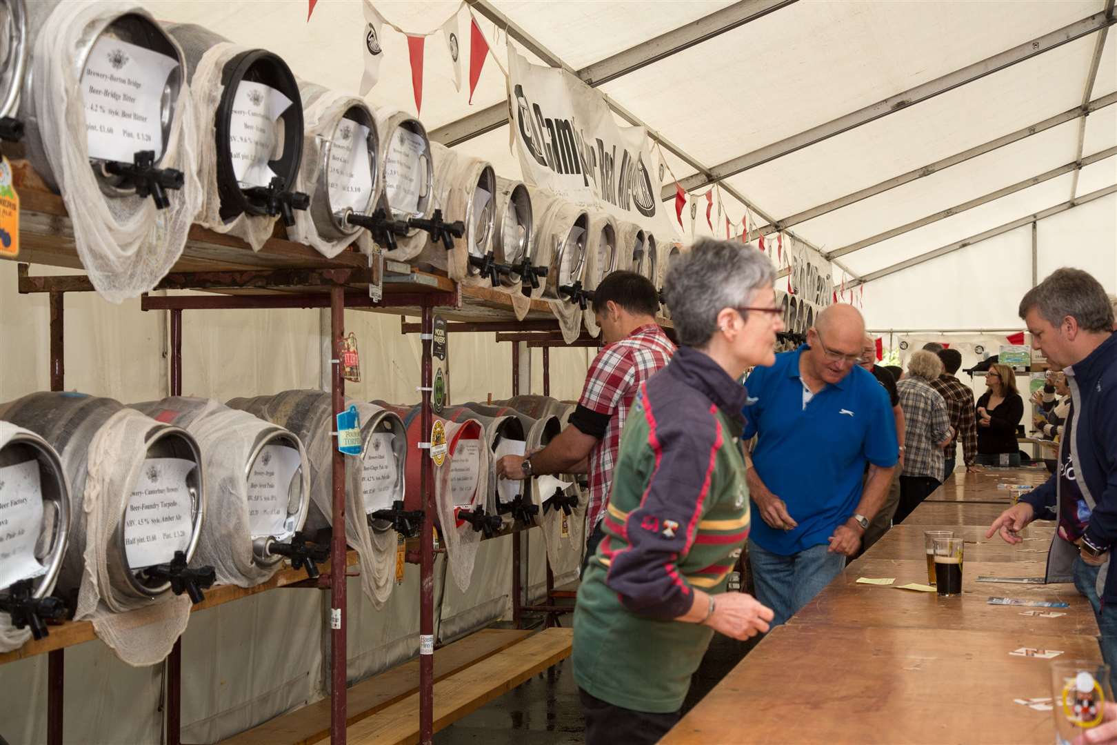 Stop off for a pint at the real ale or cider festival in Tenterden. Picture: Stuart Kirk