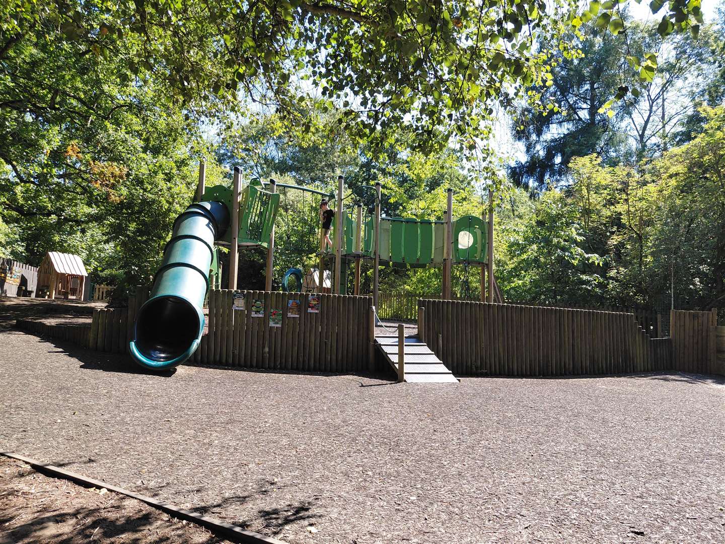 The playground at Brockhill Country Park