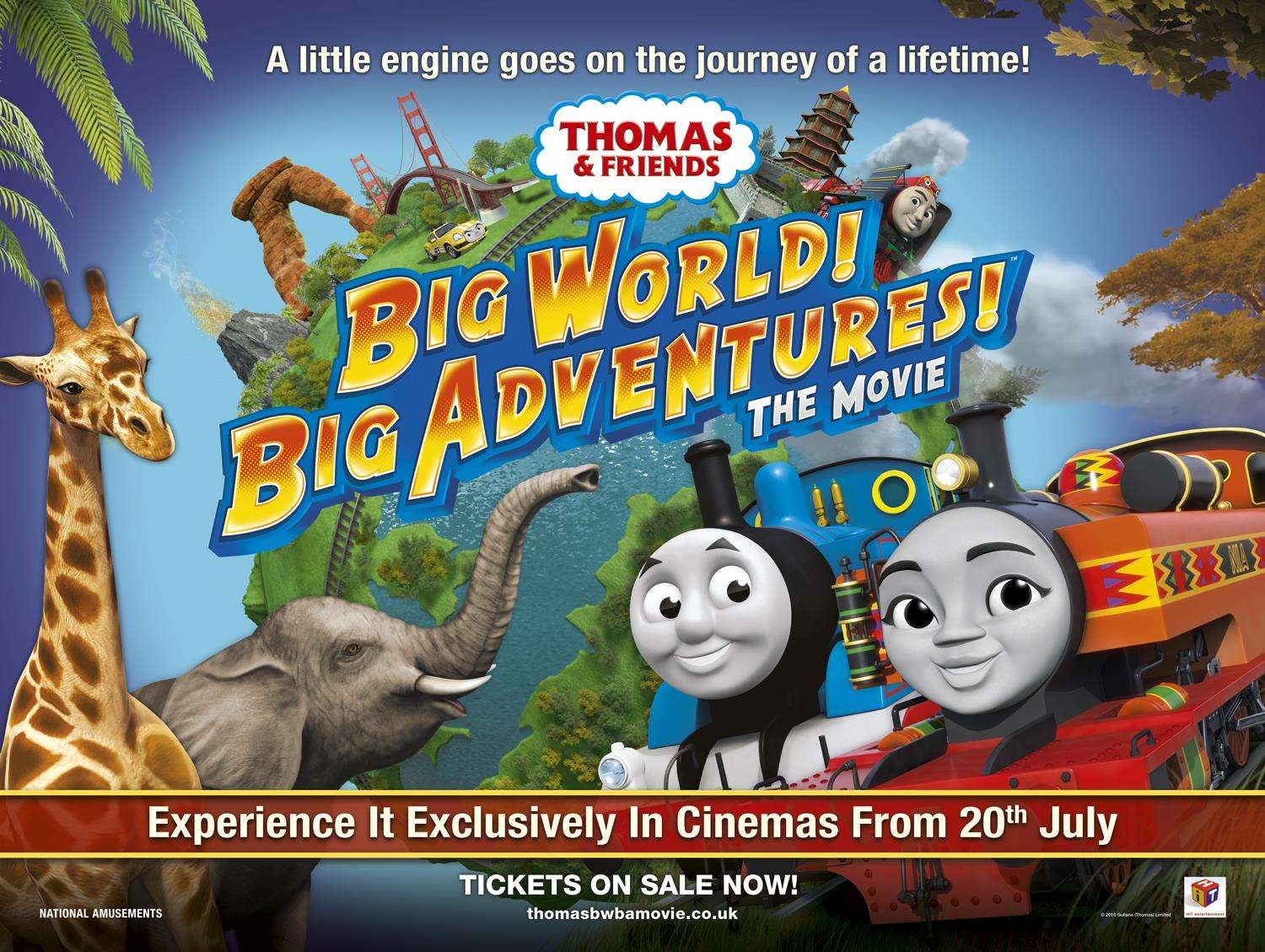 Thomas & Friends. Big World! Big Adventures! Out on July 20.