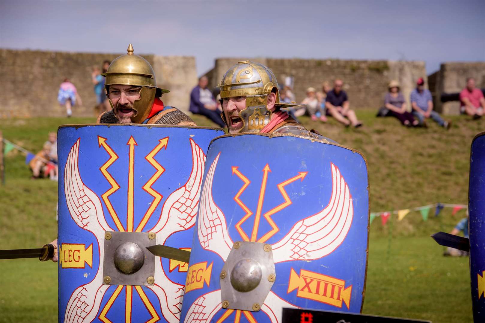 See the Romans clash at Dover Castle