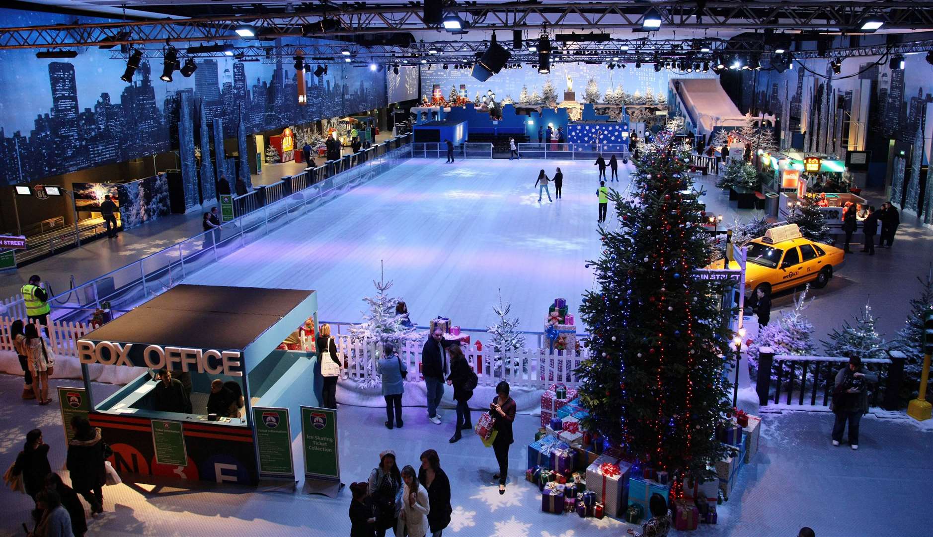 Canterbury will be getting an ice rink this Christmas. Photo credit Hugo Philpott/PA Wire (16808090)