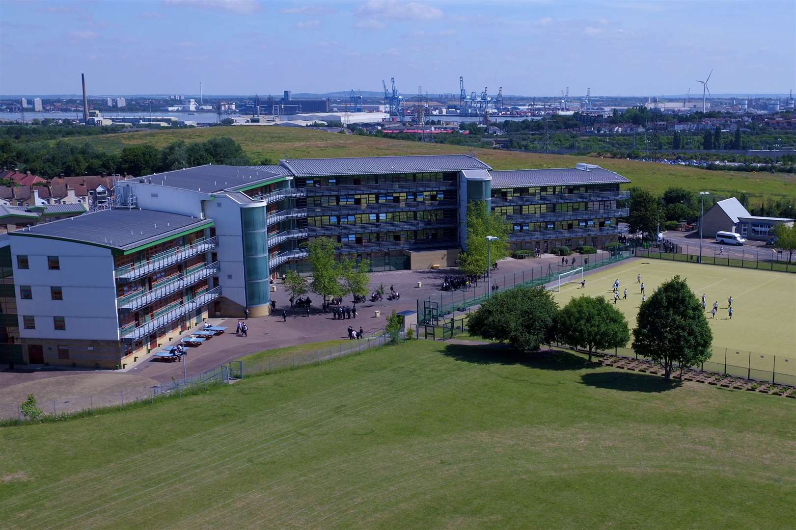 The bus served Ebbsfleet Academy. Picture: Leigh Academies Trust.